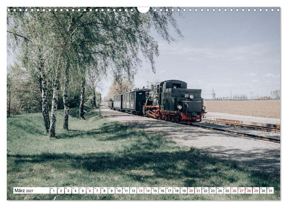 Die Mansfelder Bergwerksbahn (CALVENDO Wandkalender 2027)