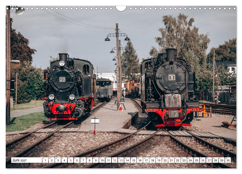 Die Mansfelder Bergwerksbahn (CALVENDO Wandkalender 2027)