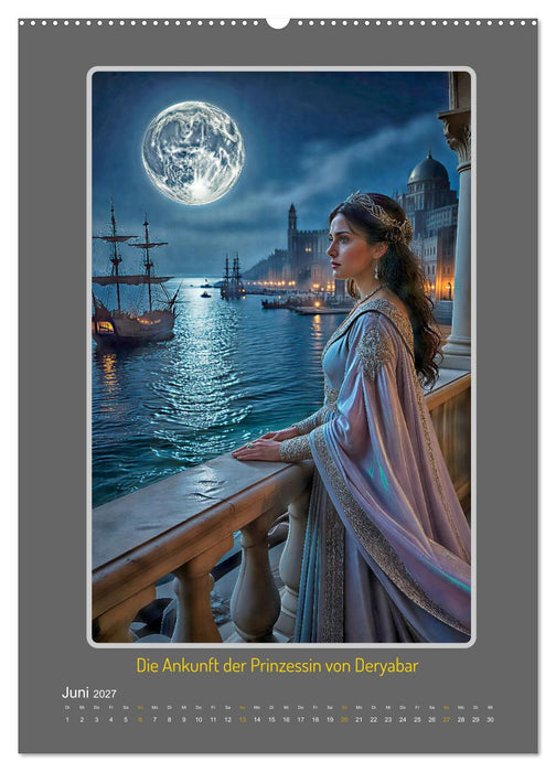 Echo der Wüste: Visionen aus 1001 Nacht (CALVENDO Premium Wandkalender 2027)
