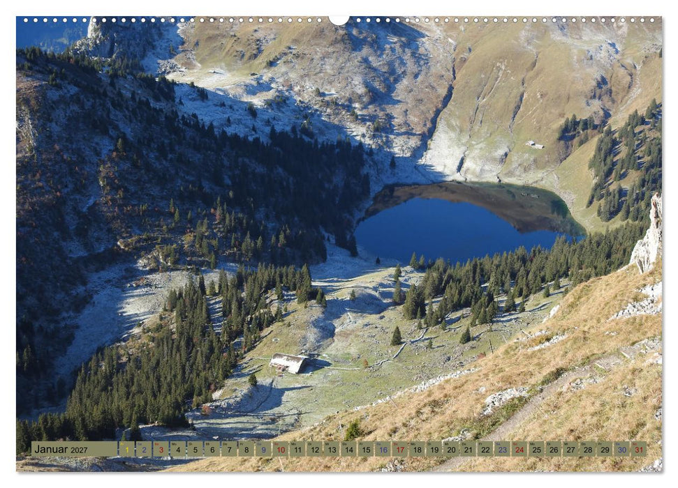 SEENsucht Entdecke Seen in der Schweiz (CALVENDO Wandkalender 2027)