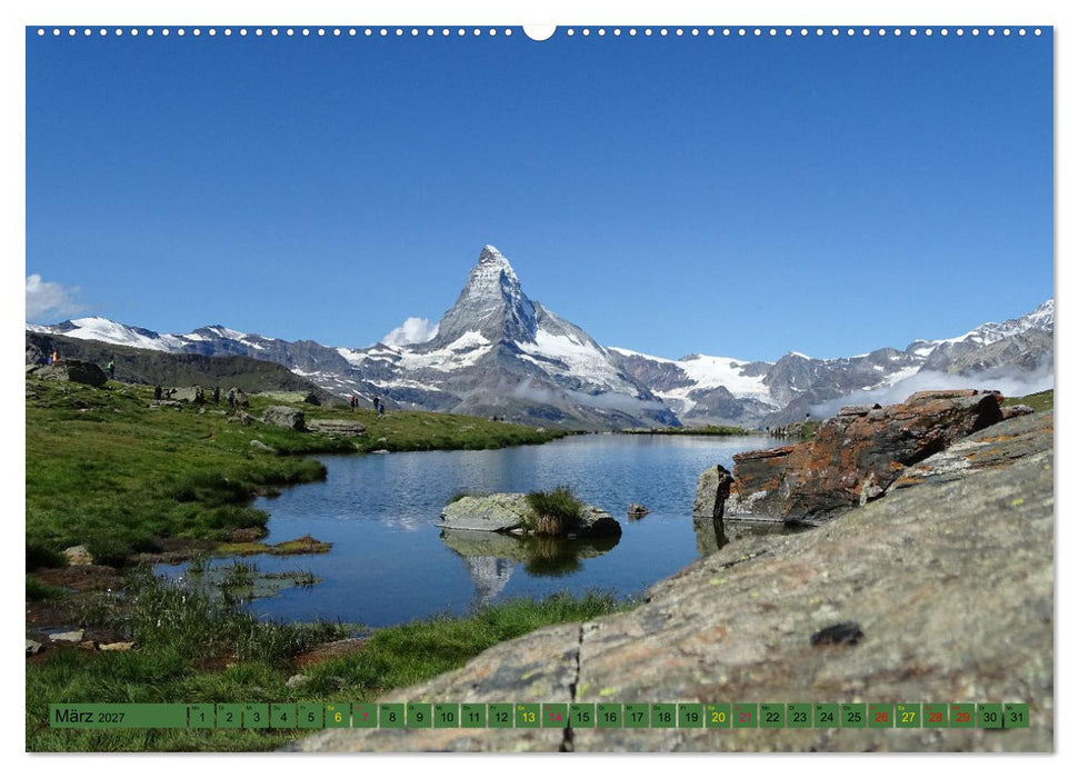 SEENsucht Entdecke Seen in der Schweiz (CALVENDO Wandkalender 2027)