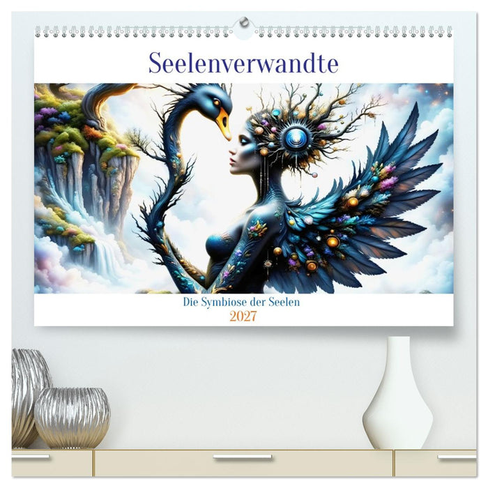 Seelenverwandte - Die Symbiose der Seelen (CALVENDO Premium Wandkalender 2027)