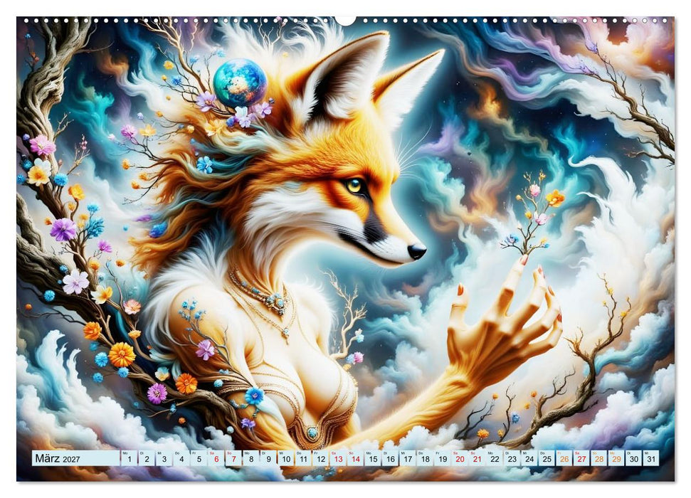 Seelenverwandte - Die Symbiose der Seelen (CALVENDO Premium Wandkalender 2027)