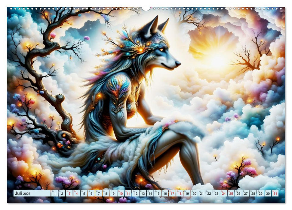 Seelenverwandte - Die Symbiose der Seelen (CALVENDO Premium Wandkalender 2027)