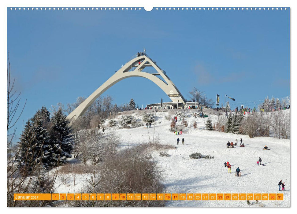 Das Sauerland - Mittelgebirge im Herzen Deutschlands (CALVENDO Wandkalender 2027)
