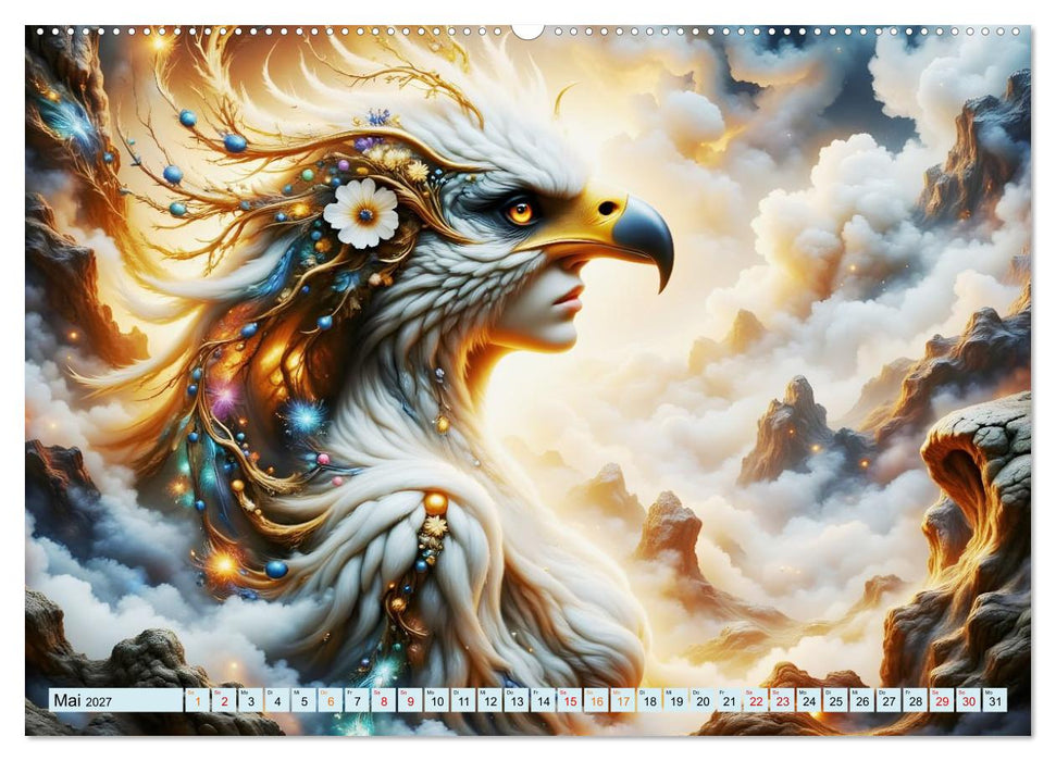 Seelenverwandte - Die Symbiose der Seelen (CALVENDO Wandkalender 2027)