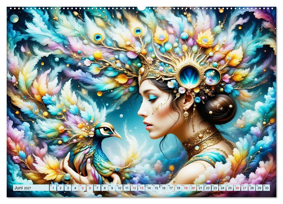 Seelenverwandte - Die Symbiose der Seelen (CALVENDO Wandkalender 2027)