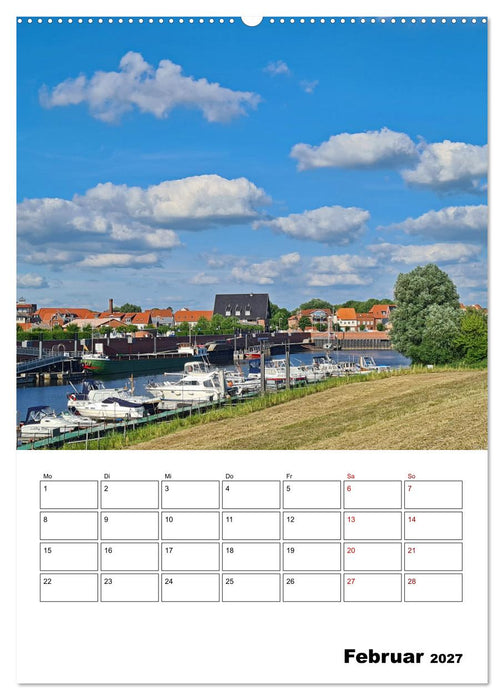 Boizenburg am Elberadweg (CALVENDO Wandkalender 2027)