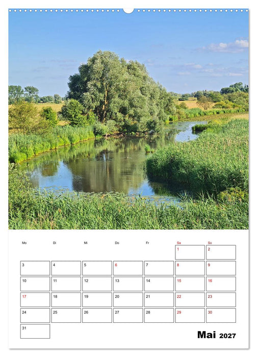 Boizenburg am Elberadweg (CALVENDO Wandkalender 2027)