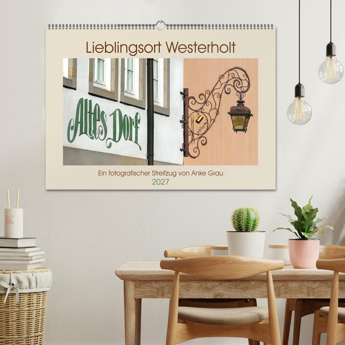 Lieblingsort Westerholt (CALVENDO Wandkalender 2027)