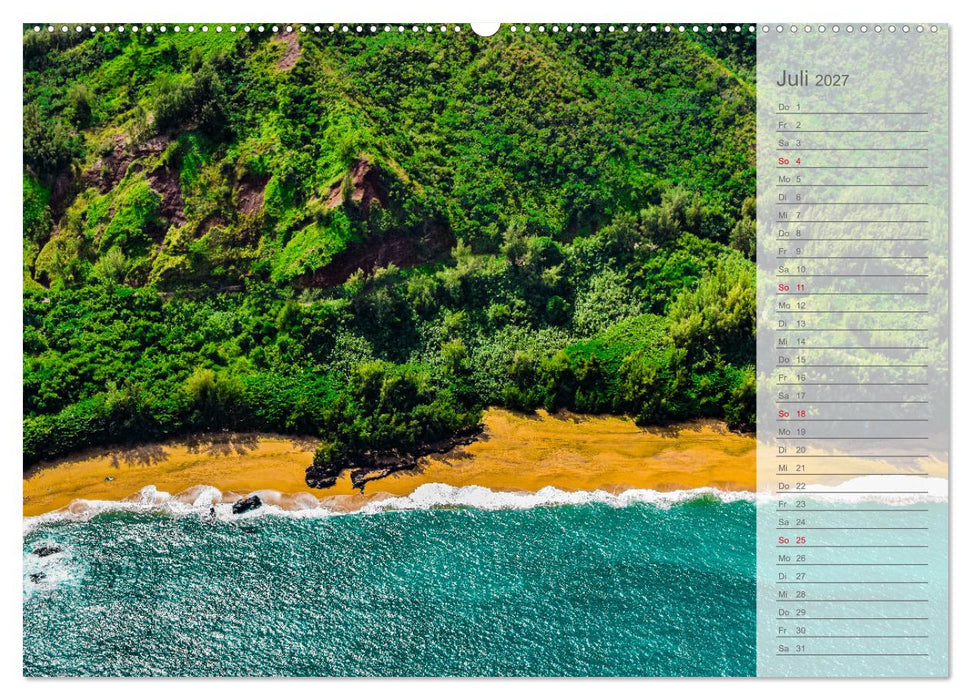 Malerisches Hawaii (CALVENDO Premium Wandkalender 2027)