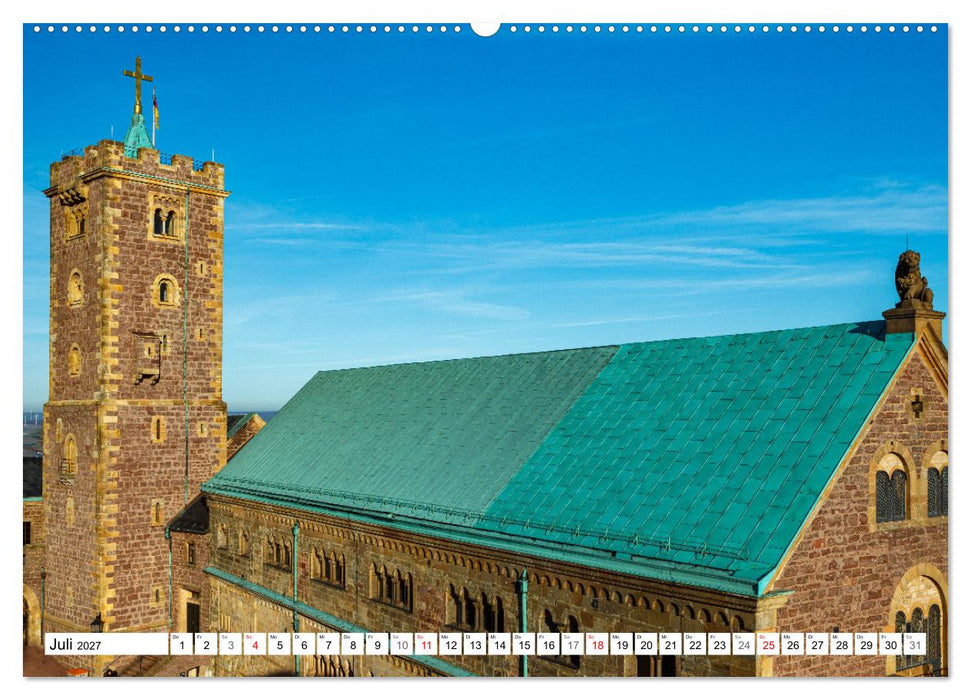 Historische Wartburg (CALVENDO Premium Wandkalender 2027)