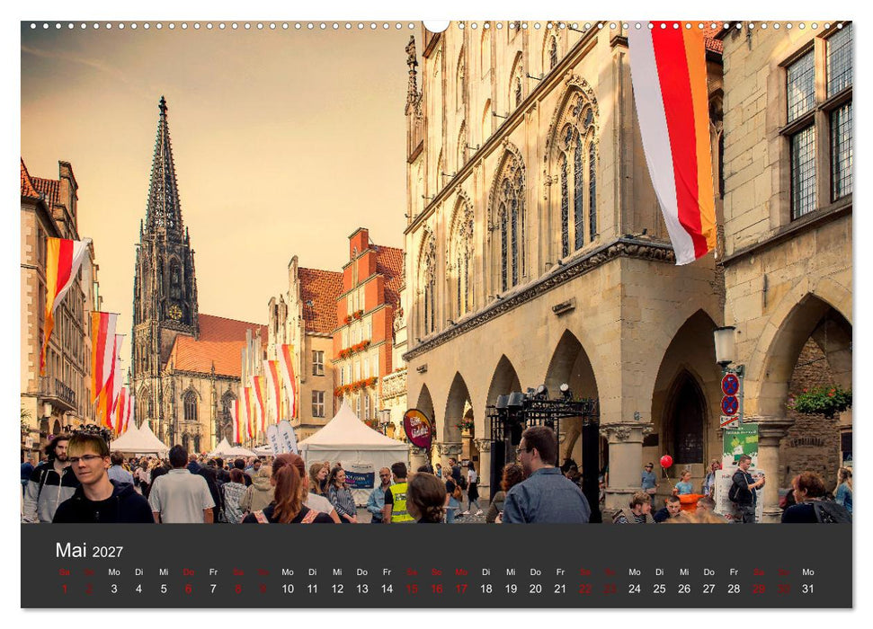 Abenteuer Münster - Echt jovel! (CALVENDO Wandkalender 2027)