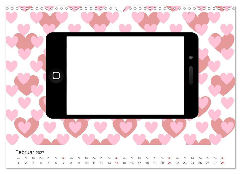 Meine Lieblingsselfies (CALVENDO Wandkalender 2027)