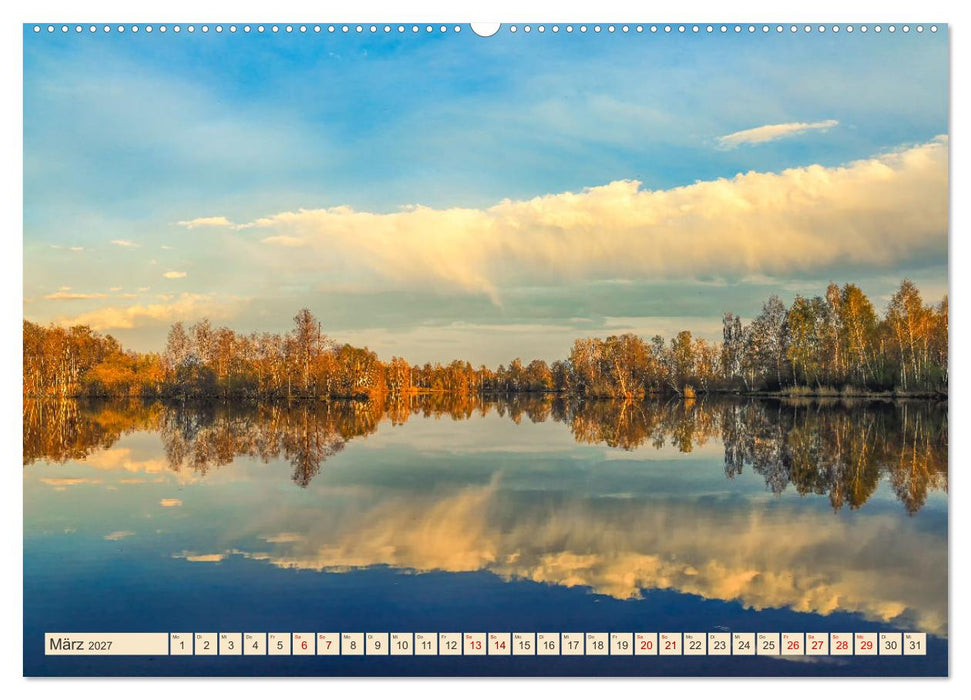 Pfrunger-Burgweiler Ried und Federsee (CALVENDO Wandkalender 2027)