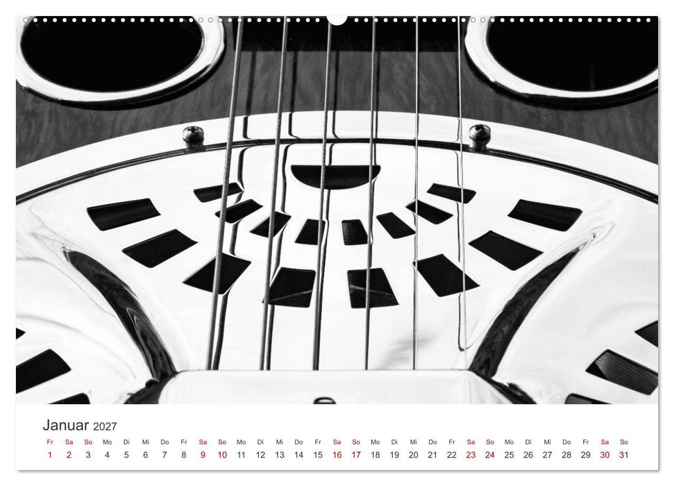 Dobro-Gitarre (CALVENDO Premium Wandkalender 2027)