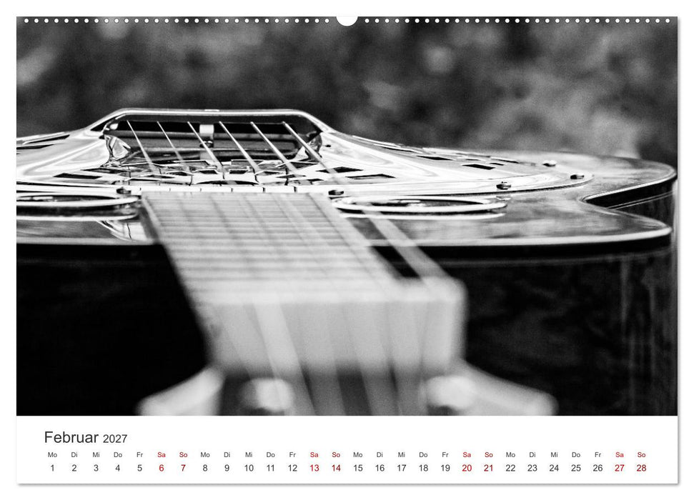 Dobro-Gitarre (CALVENDO Premium Wandkalender 2027)
