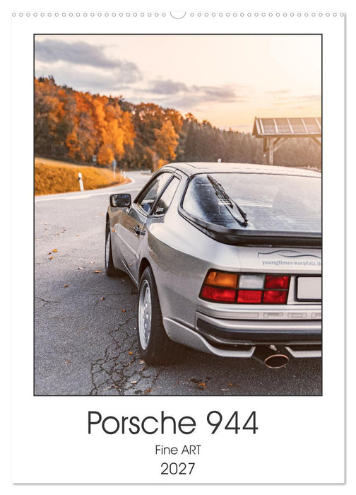 Porsche 944 - Fine Art (CALVENDO Wandkalender 2027)