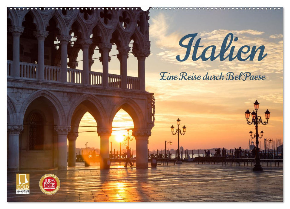 Italien - Eine Reise durch Bel Paese (CALVENDO Wandkalender 2027)
