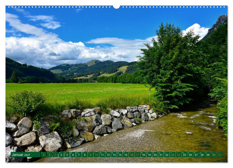 Erlebe mit mir das Allgäu (CALVENDO Premium Wandkalender 2027)