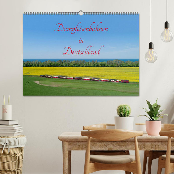 Dampfeisenbahnen in Deutschland (CALVENDO Wandkalender 2027)
