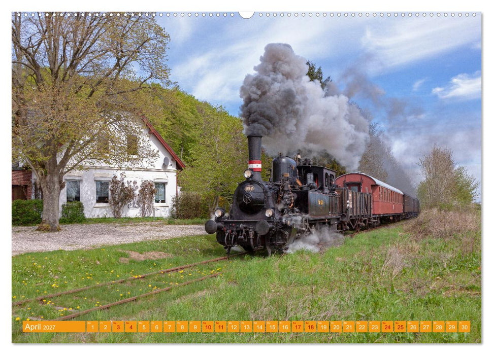 Dampfeisenbahnen in Deutschland (CALVENDO Wandkalender 2027)