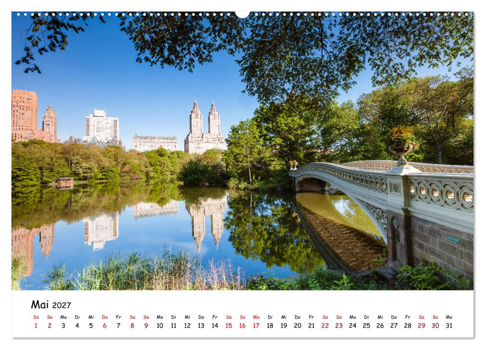 New York City - Atemberaubende Ansichten (CALVENDO Wandkalender 2027)