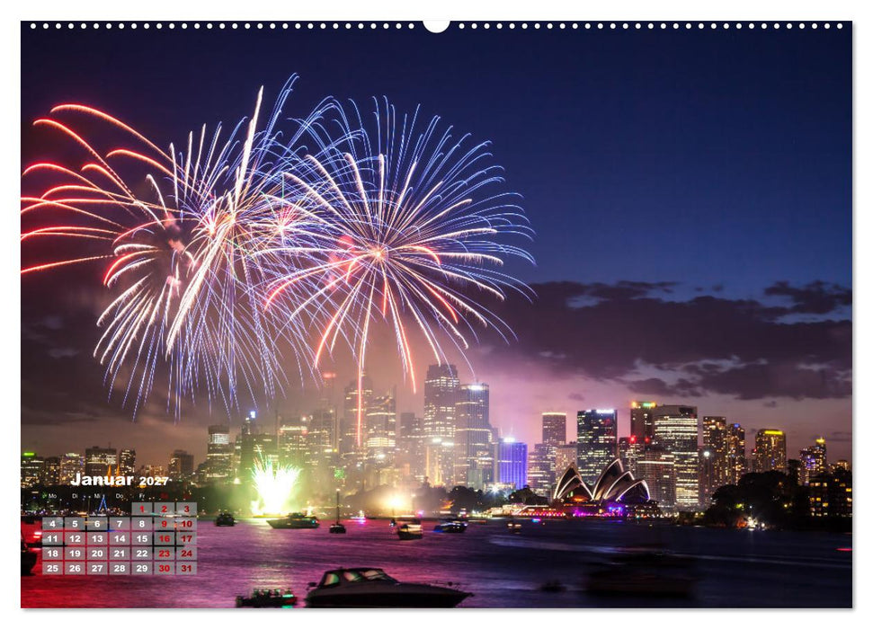 Weltstädte - Iconic world cities (CALVENDO Premium Wandkalender 2027)