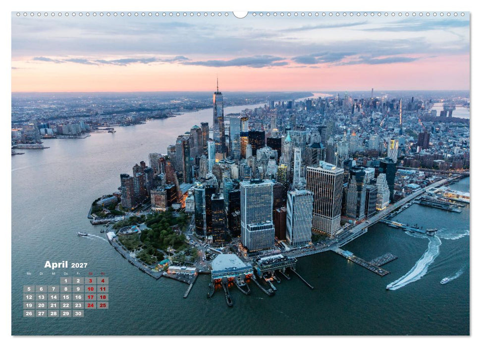 Weltstädte - Iconic world cities (CALVENDO Premium Wandkalender 2027)