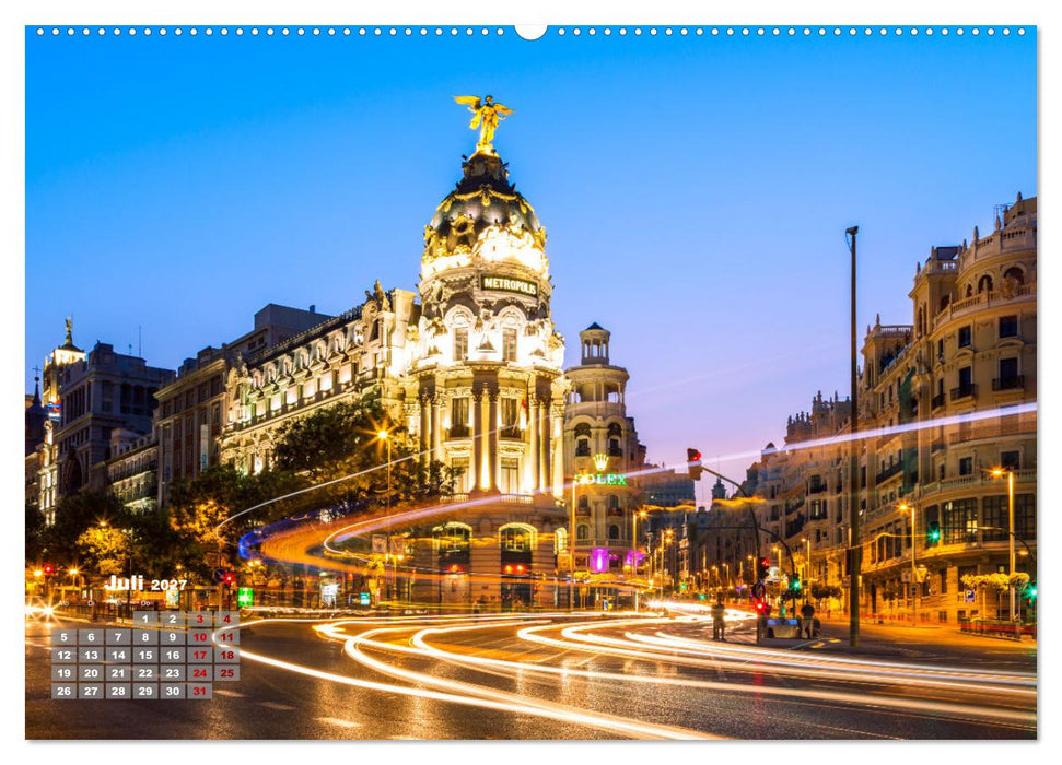 Weltstädte - Iconic world cities (CALVENDO Premium Wandkalender 2027)