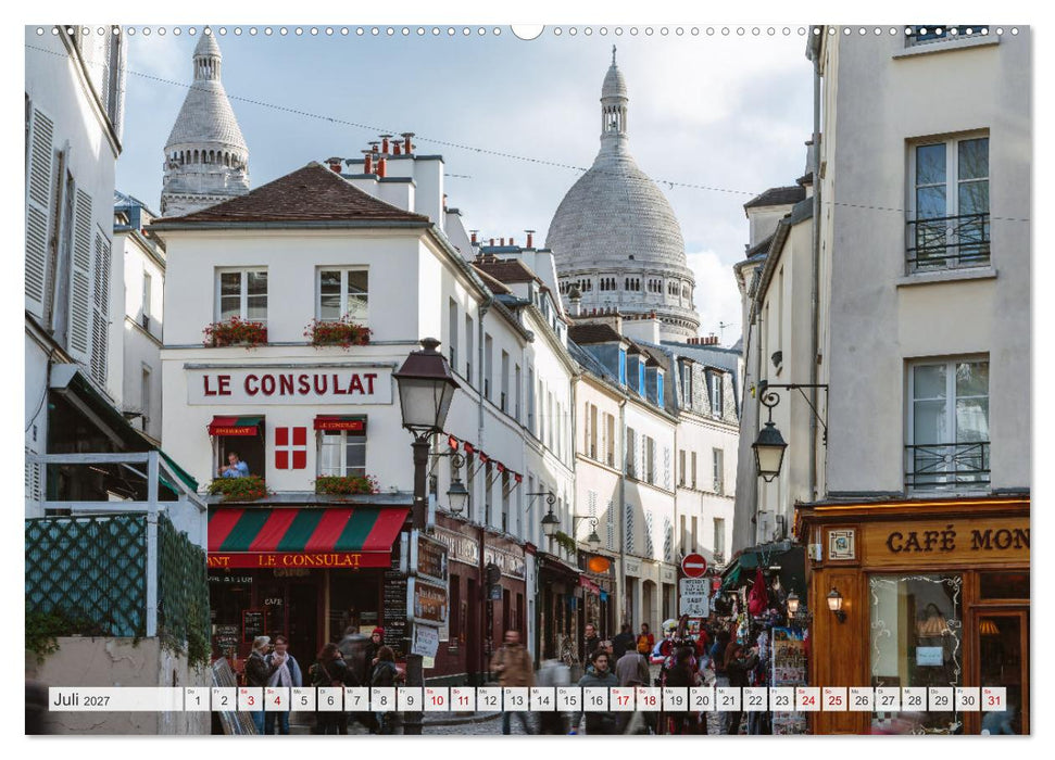 Paris - La Ville Lumière (CALVENDO Premium Wandkalender 2027)