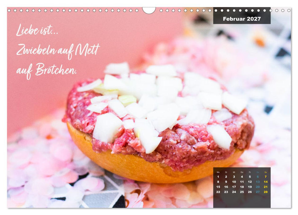 Mettkalender - Spread some more Mett (CALVENDO Wandkalender 2027)