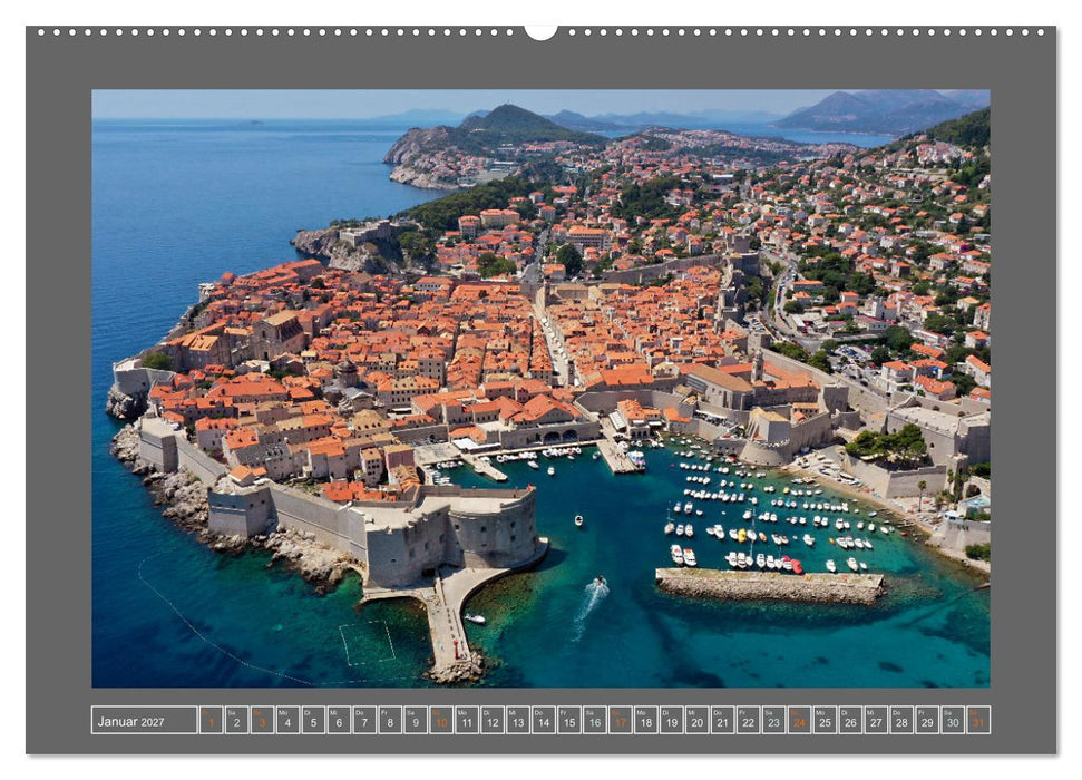 SEHNSUCHT KROATIEN (CALVENDO Premium Wandkalender 2027)