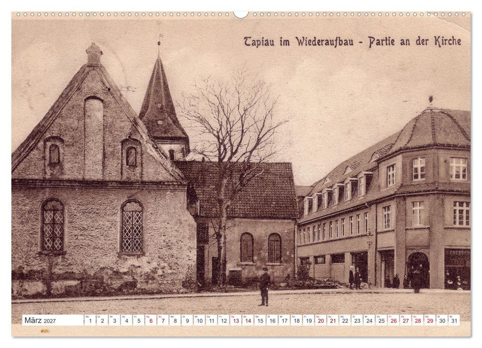Tapiau-Gwardejsk - Eine Stadt in Ostpreußen gestern und heute (CALVENDO Wandkalender 2027)