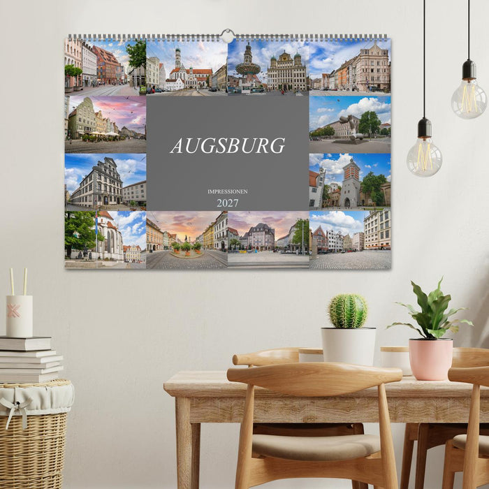 Augsburg Impressionen (CALVENDO Wandkalender 2027)