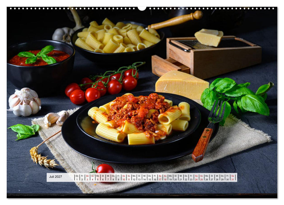Mediterrane Küche - Gesund & Lecker (CALVENDO Premium Wandkalender 2027)