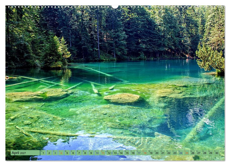 SEENsucht Entdecke Seen in der Schweiz (CALVENDO Premium Wandkalender 2027)