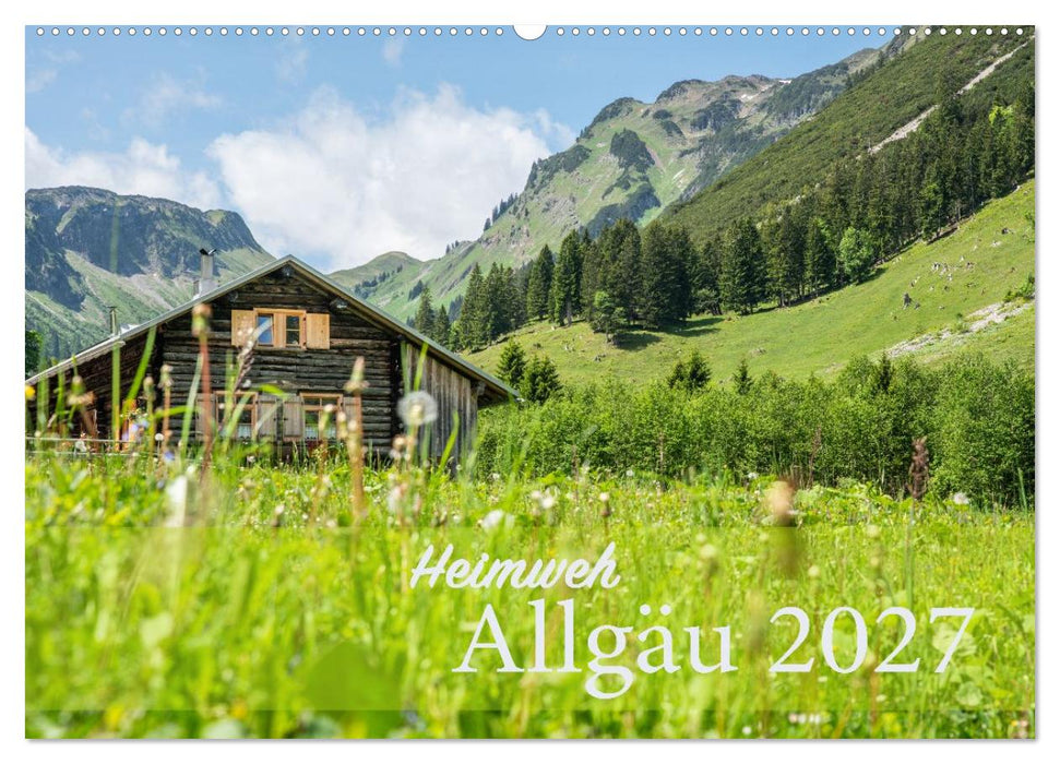 Heimweh Allgäu 2027 (CALVENDO Wandkalender 2027)