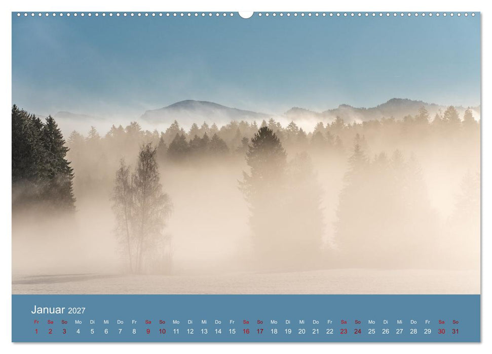 Heimweh Allgäu 2027 (CALVENDO Wandkalender 2027)