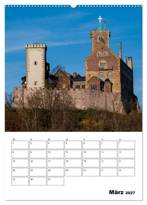 Die Thüringer Wartburg (CALVENDO Wandkalender 2027)