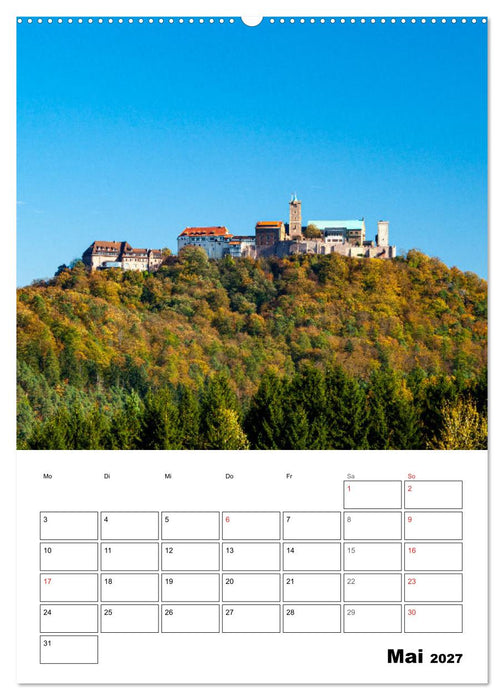 Die Thüringer Wartburg (CALVENDO Wandkalender 2027)