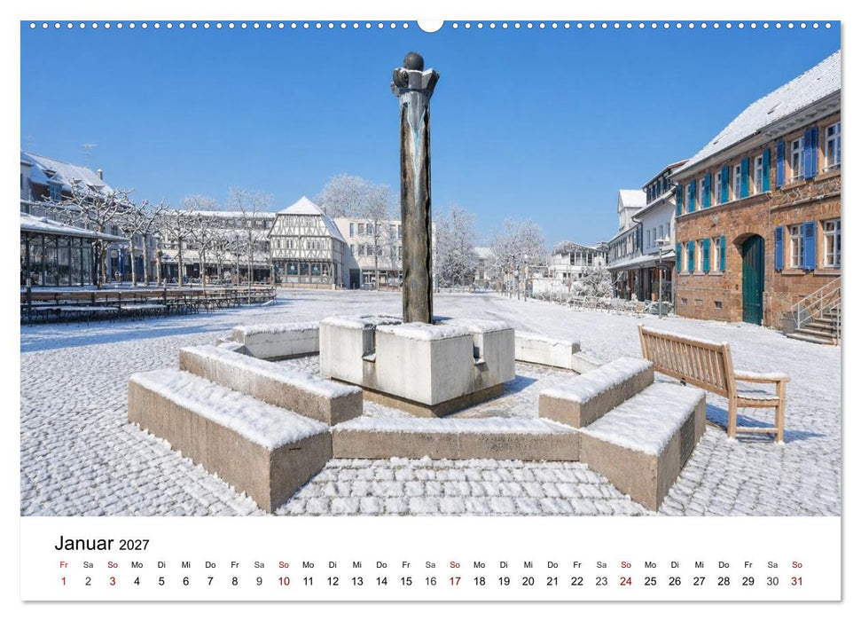 Dieburg in Hessen (CALVENDO Premium Wandkalender 2027)