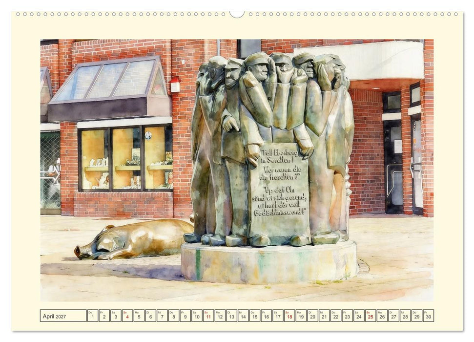 Cloppenburg im Oldenburger Münsterland (CALVENDO Premium Wandkalender 2027)