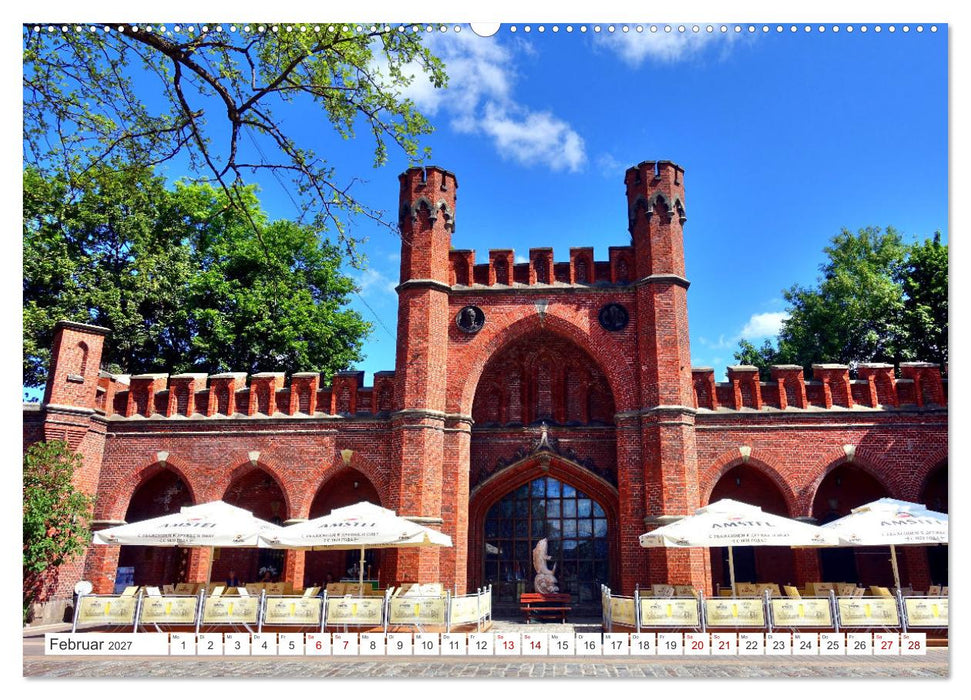 Königsberg lebt -... in Kaliningrad (CALVENDO Premium Wandkalender 2027)