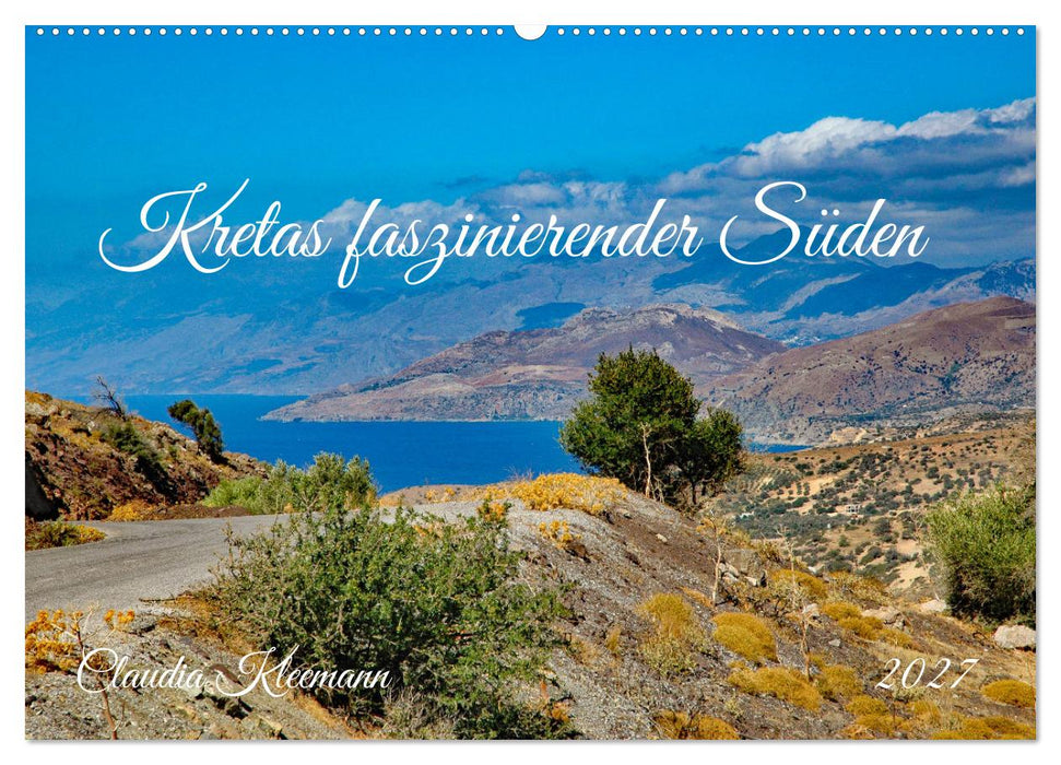 Kretas faszinierender Süden (CALVENDO Wandkalender 2027)
