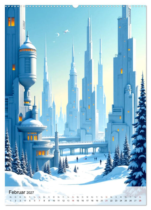 Zukunftsvisionen von gestern für morgen (CALVENDO Premium Wandkalender 2027)