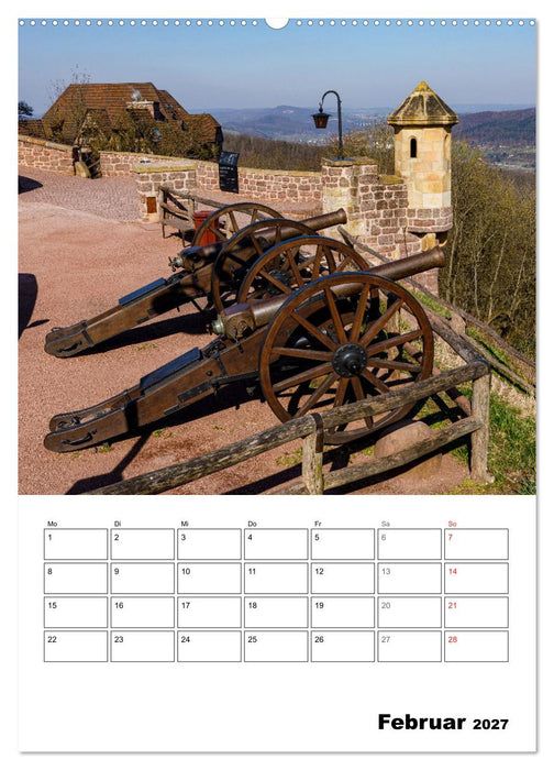 Die Thüringer Wartburg (CALVENDO Premium Wandkalender 2027)
