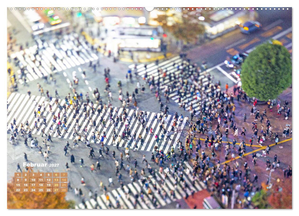 Tokio: Lichter einer Stadt (CALVENDO Wandkalender 2027)