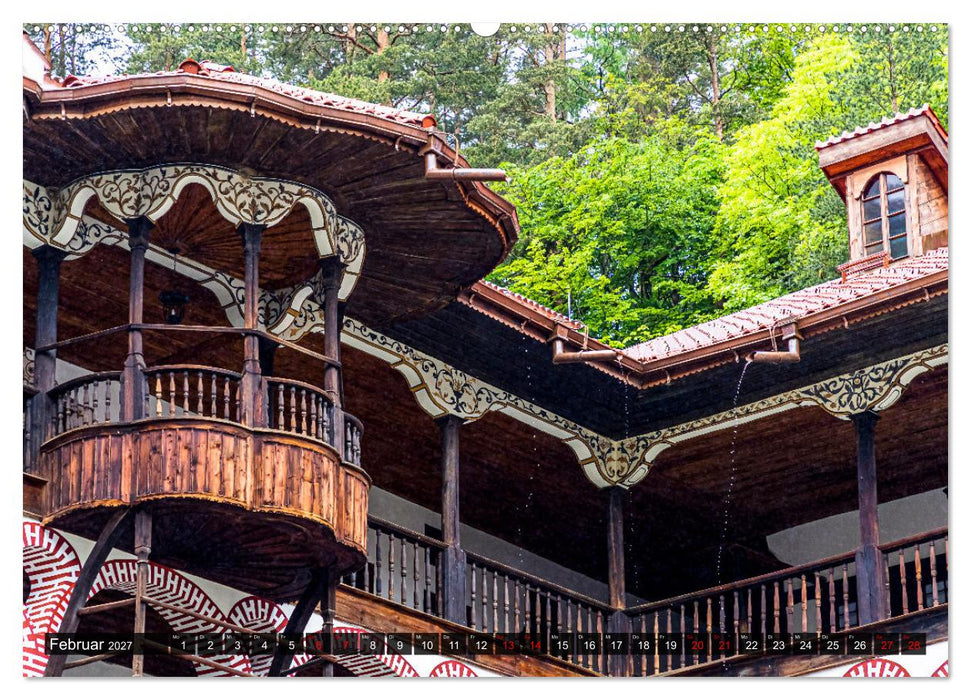 Rila Kloster – Weltkulturerbe in Bulgarien (CALVENDO Premium Wandkalender 2027)