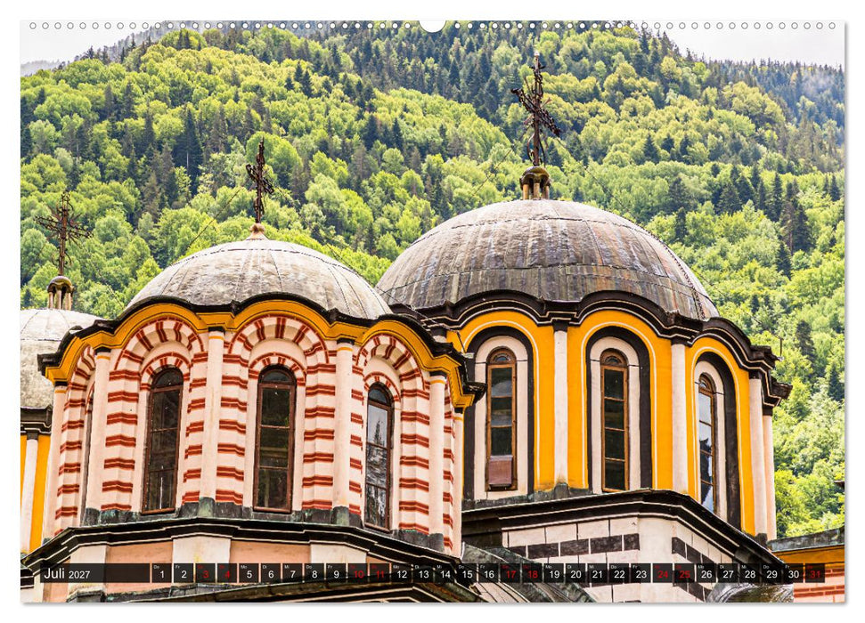 Rila Kloster – Weltkulturerbe in Bulgarien (CALVENDO Premium Wandkalender 2027)